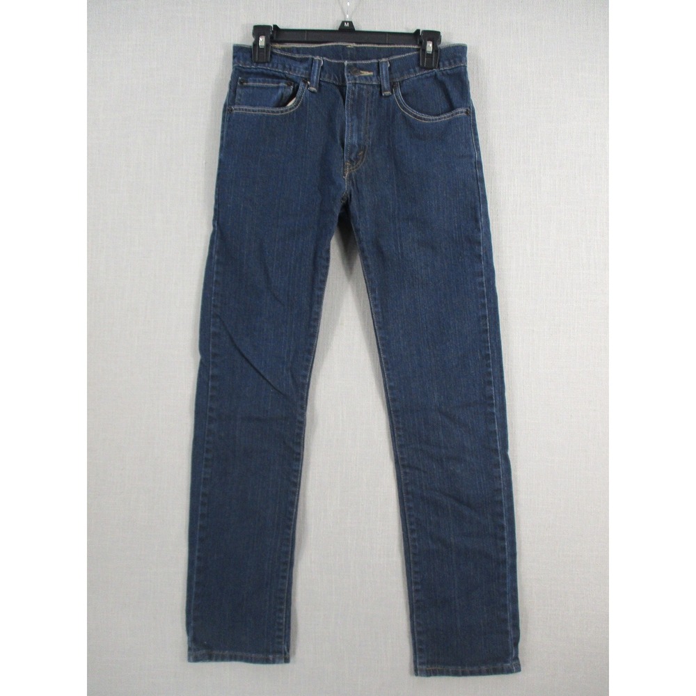 Levis 510 Skinny Fit Jeans Dark Wash Blue Denim‎ Mens 29x29
